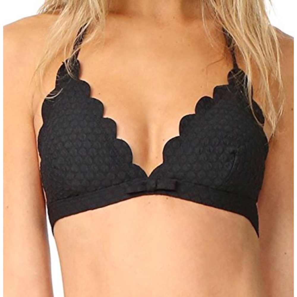 kate spade ♠️ black bathing suit top